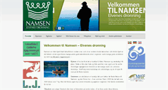 Desktop Screenshot of fishnamsen.no